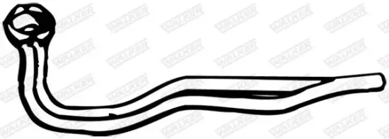 Abgasrohr vorne vorne vorne WALKER 04775 Bild Abgasrohr vorne vorne vorne WALKER 04775