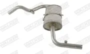 Endschalldämpfer hinten hinten WALKER 06409
