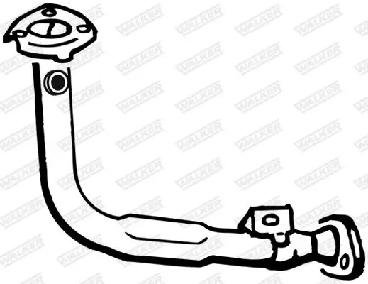 Abgasrohr WALKER 07174 Bild Abgasrohr WALKER 07174