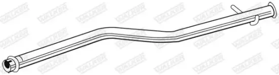 Abgasrohr Mitte WALKER 07191 Bild Abgasrohr Mitte WALKER 07191