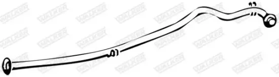 Abgasrohr WALKER 07556 Bild Abgasrohr WALKER 07556