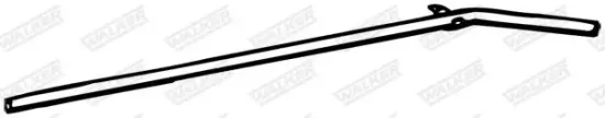 Abgasrohr WALKER 08452 Bild Abgasrohr WALKER 08452