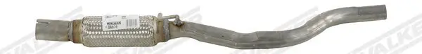Abgasrohr Mitte WALKER 08970