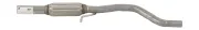 Abgasrohr Mitte WALKER 08971