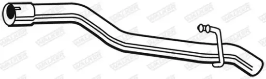 Abgasrohr hinten hinten WALKER 09115 Bild Abgasrohr hinten hinten WALKER 09115