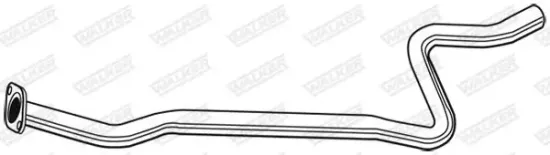 Abgasrohr WALKER 09238 Bild Abgasrohr WALKER 09238