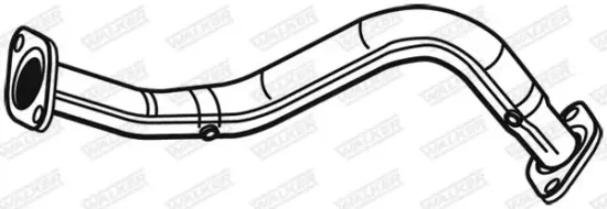 Abgasrohr WALKER 10546 Bild Abgasrohr WALKER 10546