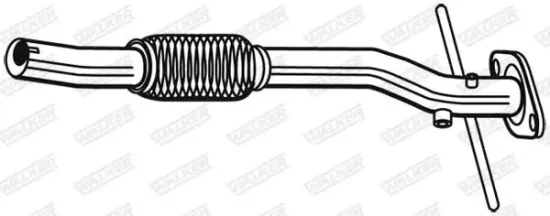 Abgasrohr WALKER 10658 Bild Abgasrohr WALKER 10658