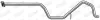 Abgasrohr Mitte WALKER 10678