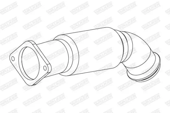 Wellrohr, Abgasanlage WALKER 10858 Bild Wellrohr, Abgasanlage WALKER 10858