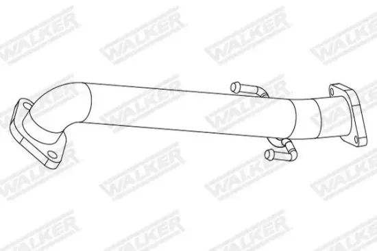 Abgasrohr WALKER 10859 Bild Abgasrohr WALKER 10859