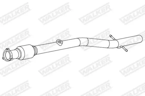 Abgasrohr WALKER 10872 Bild Abgasrohr WALKER 10872