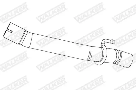 Abgasrohr WALKER 10875 Bild Abgasrohr WALKER 10875