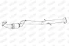 Abgasrohr vorne WALKER 10911
