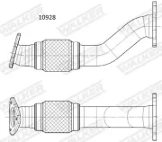 Abgasrohr WALKER 10928