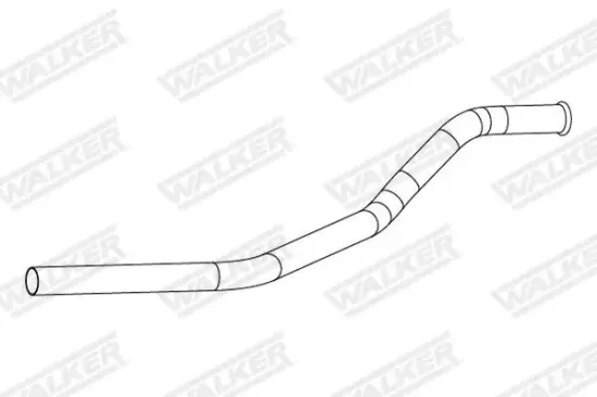 Abgasrohr Mitte WALKER 10946 Bild Abgasrohr Mitte WALKER 10946