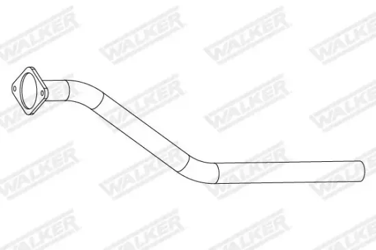 Abgasrohr WALKER 10964 Bild Abgasrohr WALKER 10964