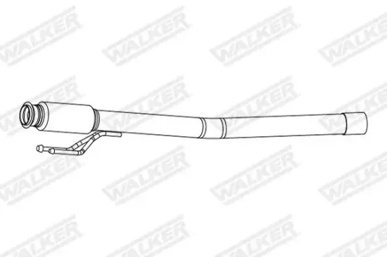 Abgasrohr WALKER 10983 Bild Abgasrohr WALKER 10983