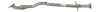 Abgasrohr vorne WALKER 11902