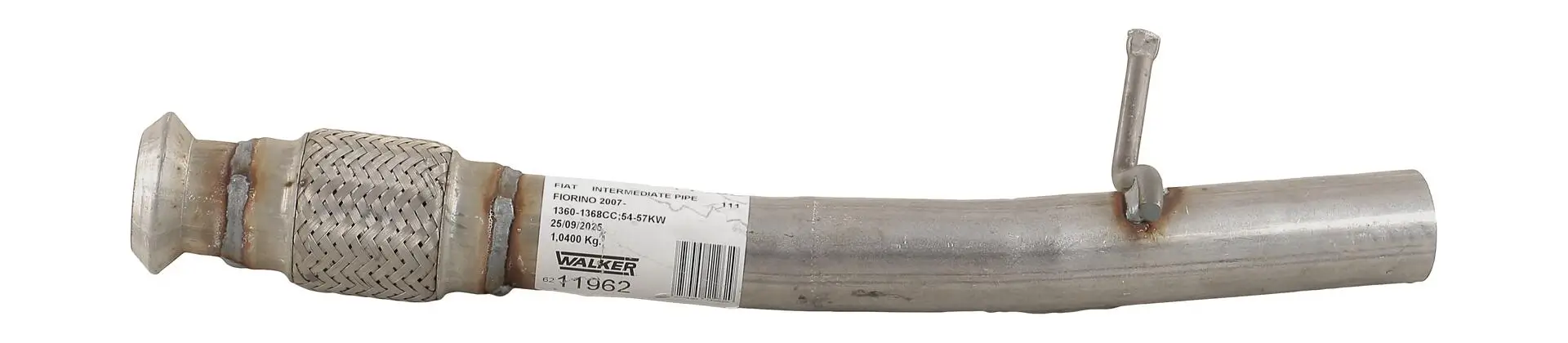Abgasrohr vorne WALKER 11962