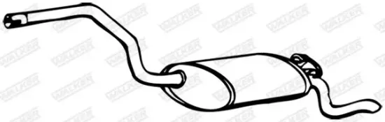 Endschalldämpfer WALKER 13189 Bild Endschalldämpfer WALKER 13189