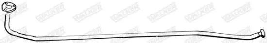 Abgasrohr vorne WALKER 13684 Bild Abgasrohr vorne WALKER 13684