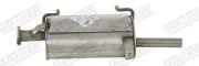 Endschalldämpfer hinten WALKER 16670