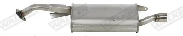 Endschalldämpfer hinten WALKER 17891