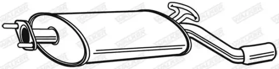 Endschalldämpfer WALKER 18149 Bild Endschalldämpfer WALKER 18149