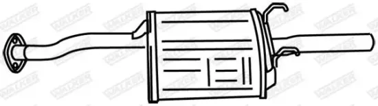 Wellrohr, Abgasanlage WALKER 05251 Bild Wellrohr, Abgasanlage WALKER 05251