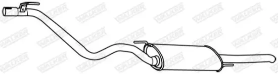 Endschalldämpfer WALKER 19980 Bild Endschalldämpfer WALKER 19980