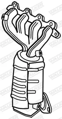 Katalysator WALKER 20819 Bild Katalysator WALKER 20819