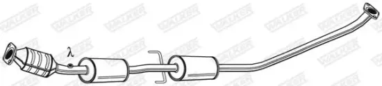 Katalysator WALKER 20997 Bild Katalysator WALKER 20997