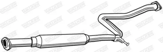 Mittelschalldämpfer WALKER 21230 Bild Mittelschalldämpfer WALKER 21230