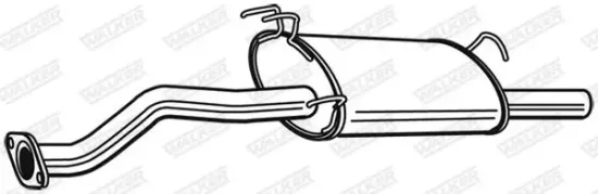 Endschalldämpfer hinten WALKER 22268 Bild Endschalldämpfer hinten WALKER 22268