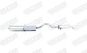 Endschalldämpfer hinten WALKER 22492