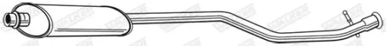 Mittelschalldämpfer WALKER 22535 Bild Mittelschalldämpfer WALKER 22535