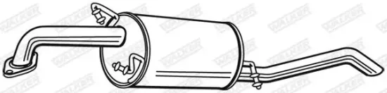 Endschalldämpfer WALKER 22818 Bild Endschalldämpfer WALKER 22818