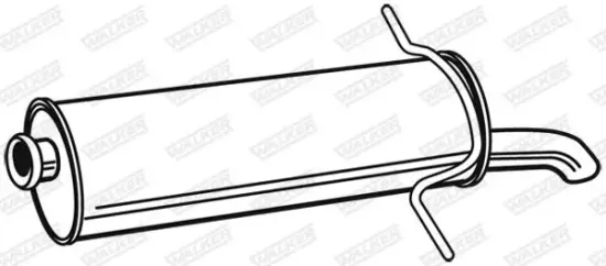 Endschalldämpfer WALKER 22867 Bild Endschalldämpfer WALKER 22867