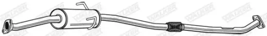 Mittelschalldämpfer Mitte WALKER 22906 Bild Mittelschalldämpfer Mitte WALKER 22906