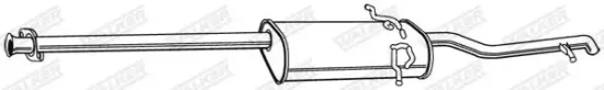 Endschalldämpfer hinten WALKER 23069 Bild Endschalldämpfer hinten WALKER 23069