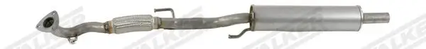 Vorschalldämpfer WALKER 23359