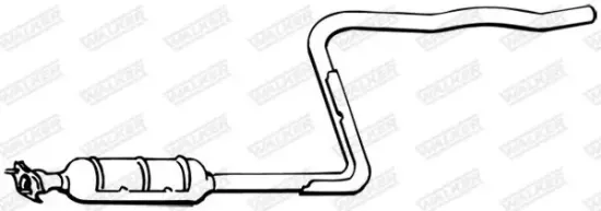 Mittelschalldämpfer WALKER 23377 Bild Mittelschalldämpfer WALKER 23377