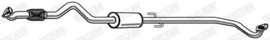 Mittelschalldämpfer WALKER 23677 Bild Mittelschalldämpfer WALKER 23677