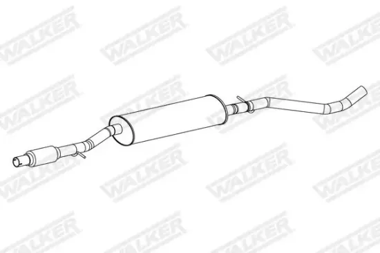 Endschalldämpfer WALKER 24324 Bild Endschalldämpfer WALKER 24324