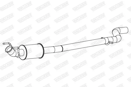 Mittelschalldämpfer WALKER 24329 Bild Mittelschalldämpfer WALKER 24329