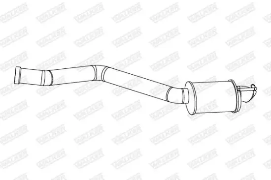 Endschalldämpfer WALKER 24332 Bild Endschalldämpfer WALKER 24332