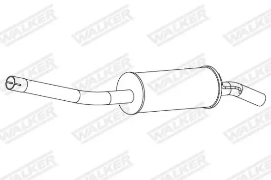 Endschalldämpfer WALKER 24339 Bild Endschalldämpfer WALKER 24339