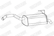 Endschalldämpfer WALKER 24411