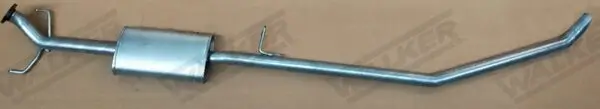 Mittelschalldämpfer mitte WALKER 24512